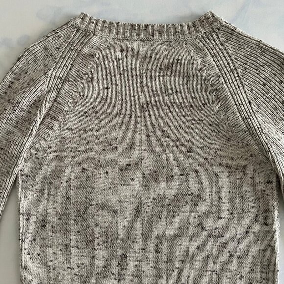 Rebecca Minkoff Heather Grey Knit Crewneck Sweater - Picture 5 of 7